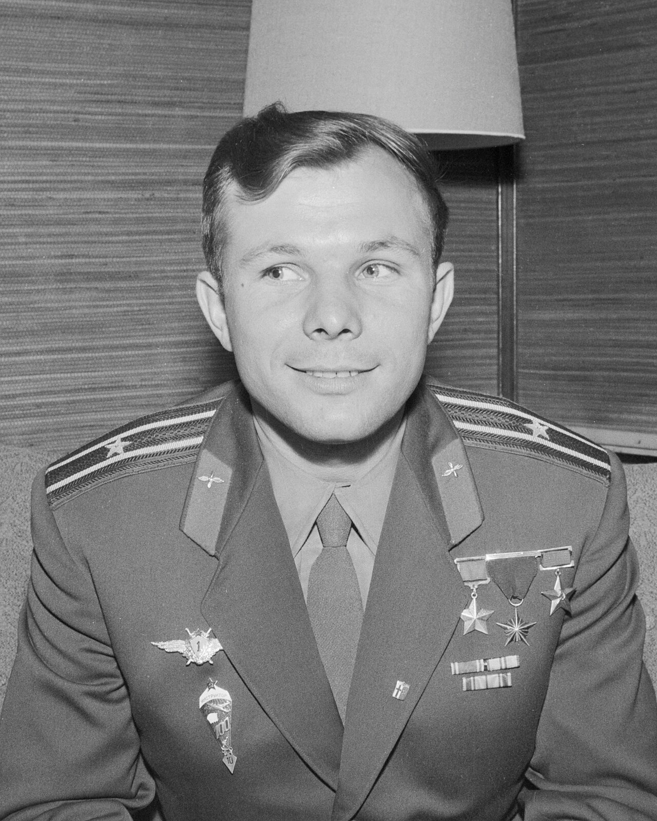 Юрий Гагарин в 1961 году